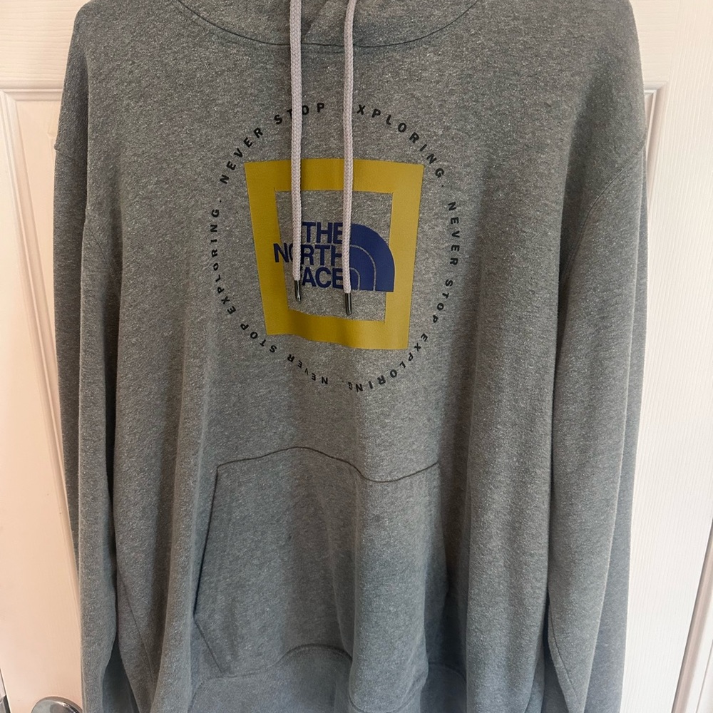 The North Face Heather Gray Men's Hoodie